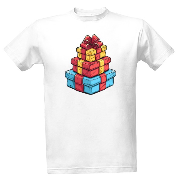 Tričko s potiskem Dárky