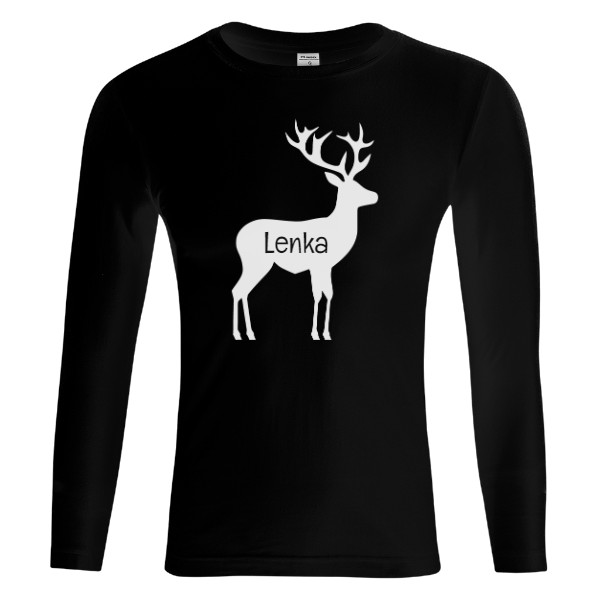 Tričko s potiskem Jelen