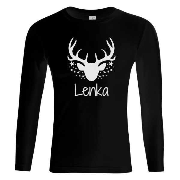 Tričko s potiskem Jelen