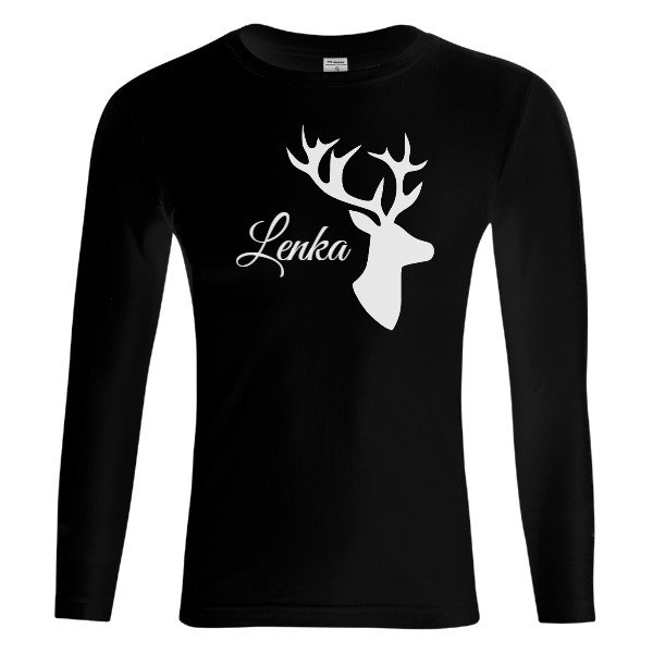 Tričko s potiskem Jelen