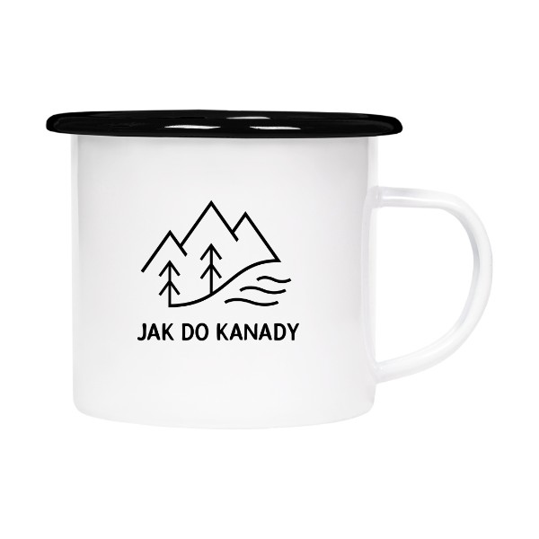 Plecháček s potiskem Jak do Kanady
