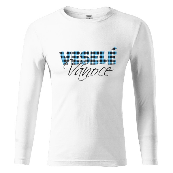 Tričko s potiskem Veselé Vánoce