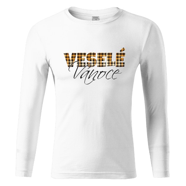 Tričko s potiskem Veselé Vánoce