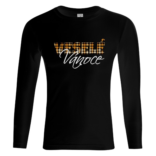 Tričko s potiskem Veselé Vánoce