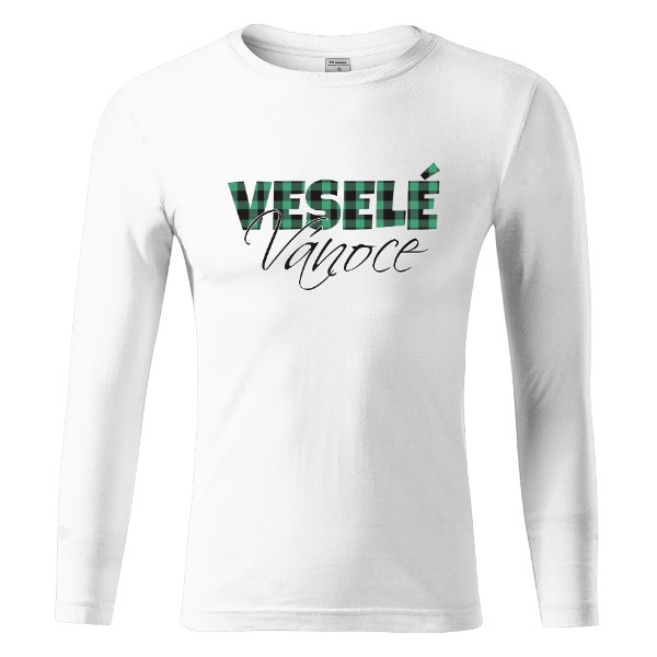 Tričko s potiskem Veselé Vánoce