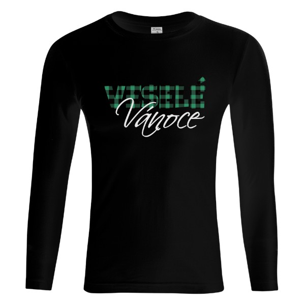 Tričko s potiskem Veselé Vánoce