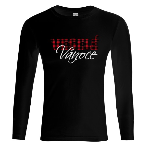 Tričko s potiskem Veselé Vánoce