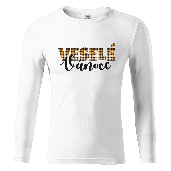 Tričko s potiskem Veselé Vánoce