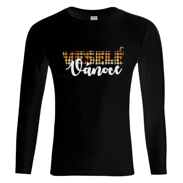 Tričko s potiskem Veselé Vánoce