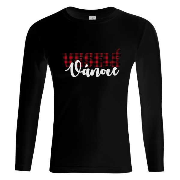 Tričko s potiskem Veselé Vánoce